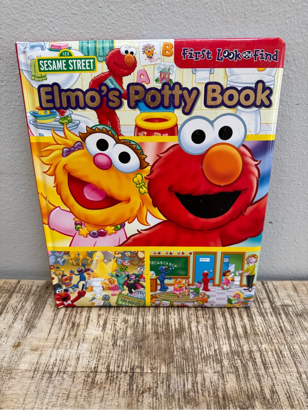 Sesame Street Elmo's Potty Book. Retired